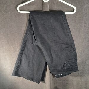 Reitmans R Jeans Black Stretch Boot Cut Pull On Jeans 5 Pockets VG 33